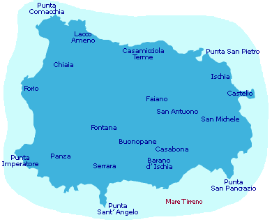 Ischia Karte