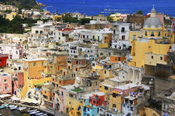 Insel Procida Fischerhafen